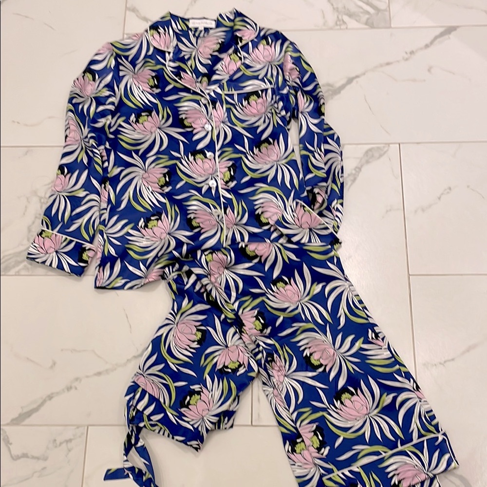 Luxurious silk pajama set